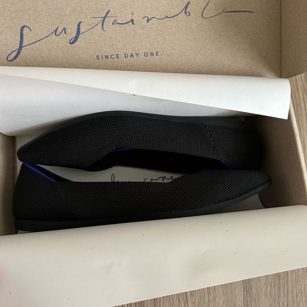 Rothy’s The Point Flats 6 Black